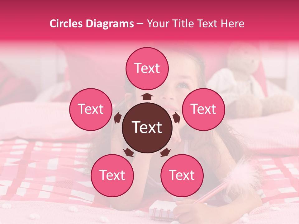 Family Lovely Lifestyle PowerPoint Template