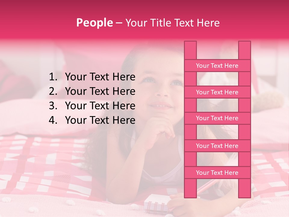 Family Lovely Lifestyle PowerPoint Template