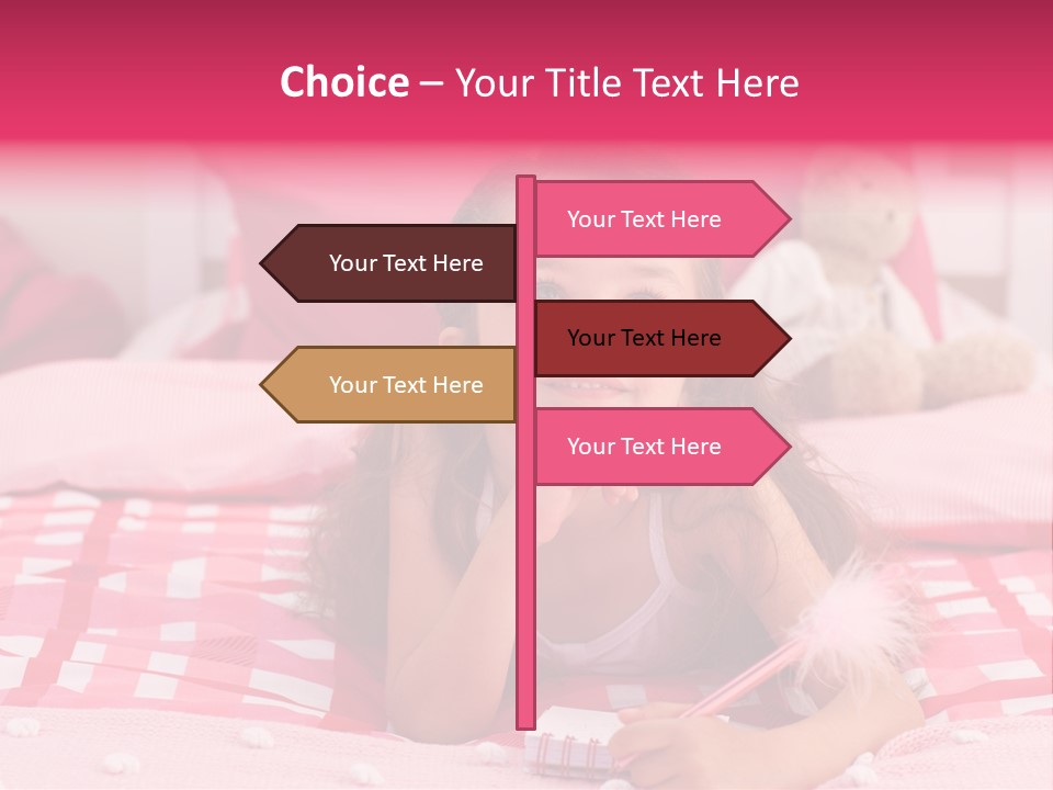 Family Lovely Lifestyle PowerPoint Template