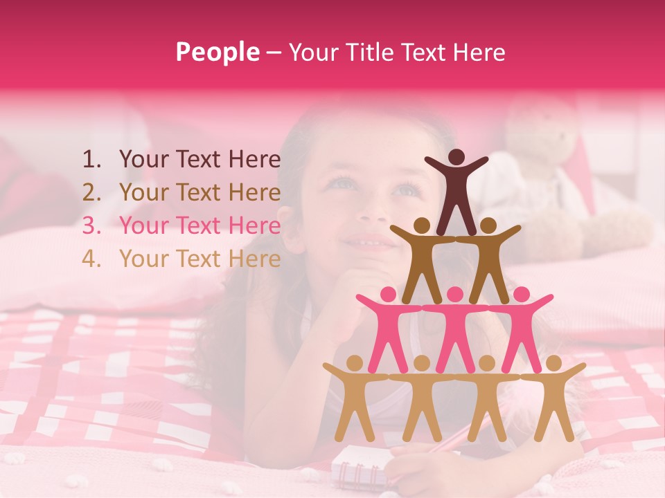 Family Lovely Lifestyle PowerPoint Template