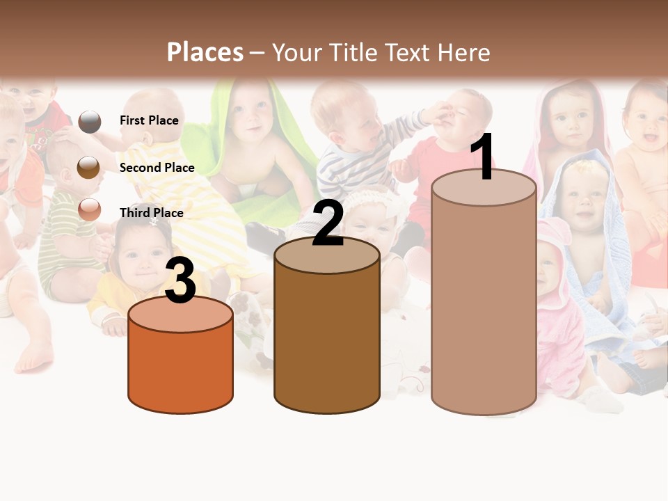 Happy Beautiful Team PowerPoint Template