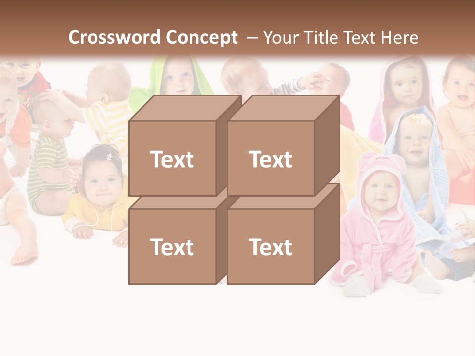 Happy Beautiful Team PowerPoint Template