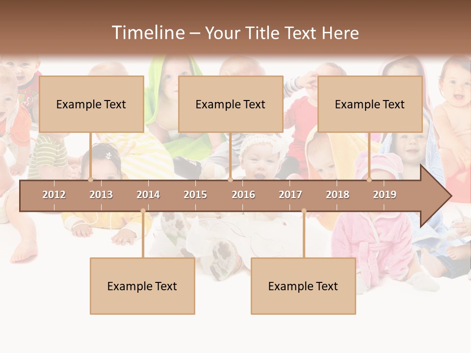 Happy Beautiful Team PowerPoint Template