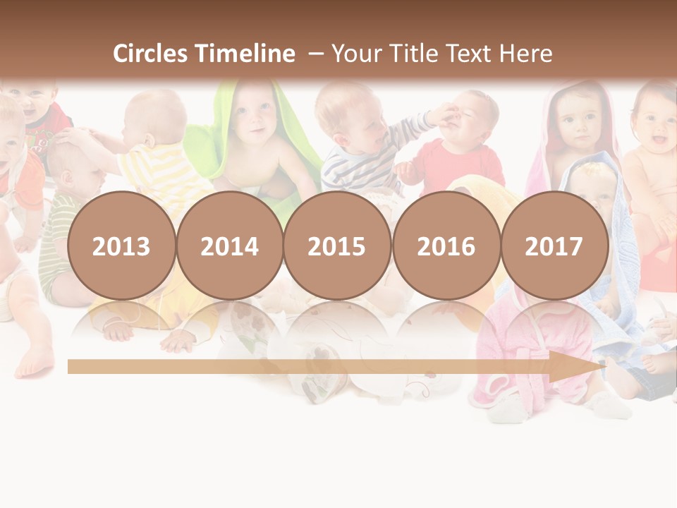 Happy Beautiful Team PowerPoint Template