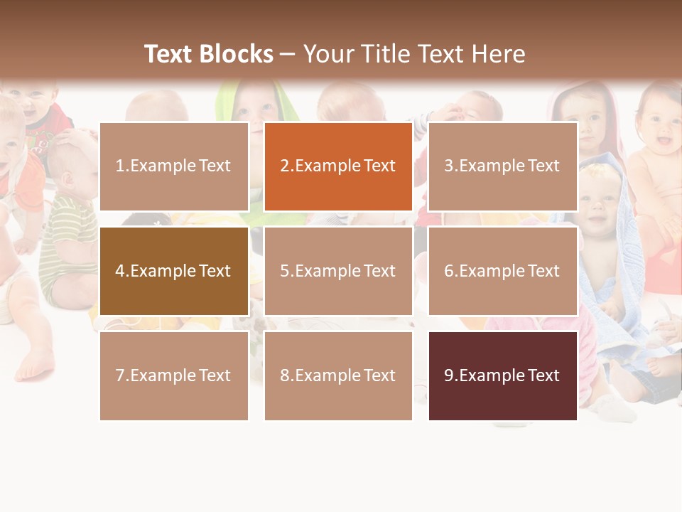 Happy Beautiful Team PowerPoint Template