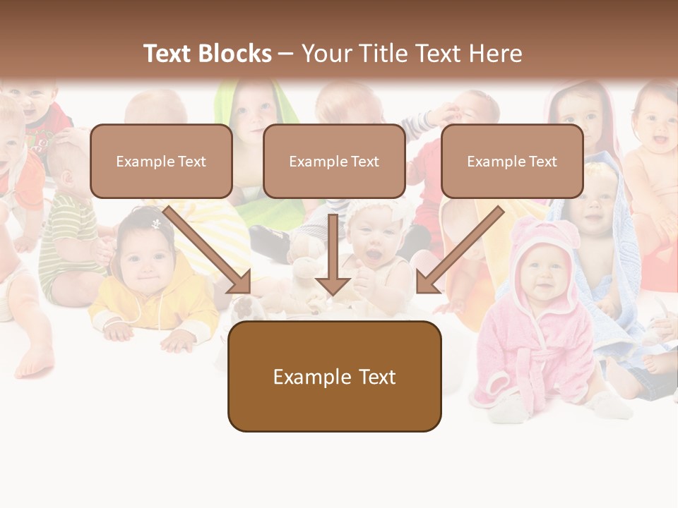 Happy Beautiful Team PowerPoint Template