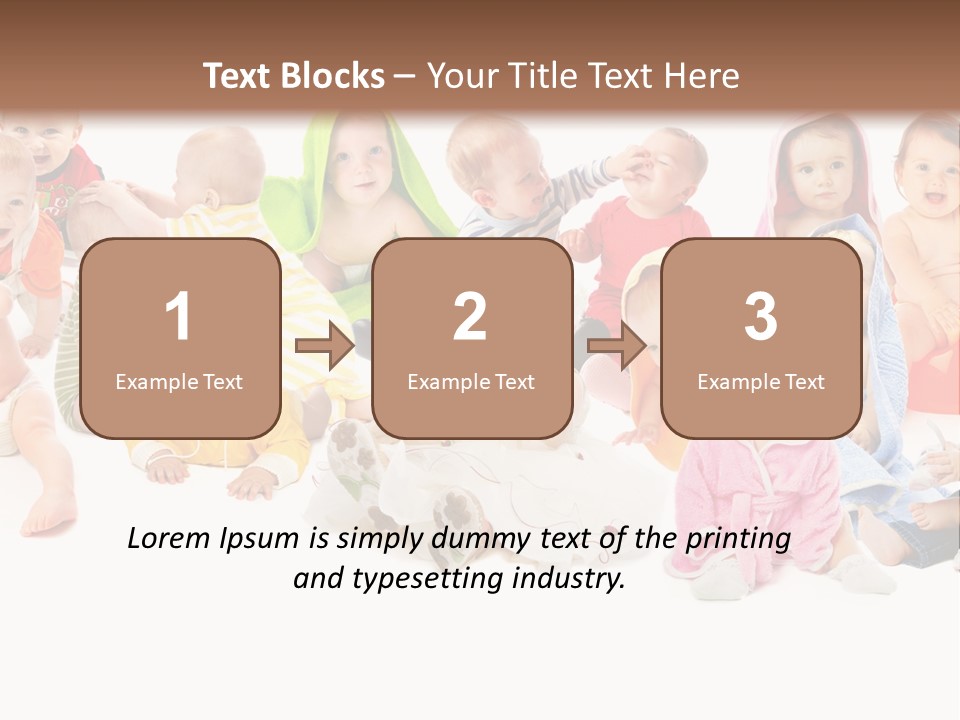 Happy Beautiful Team PowerPoint Template