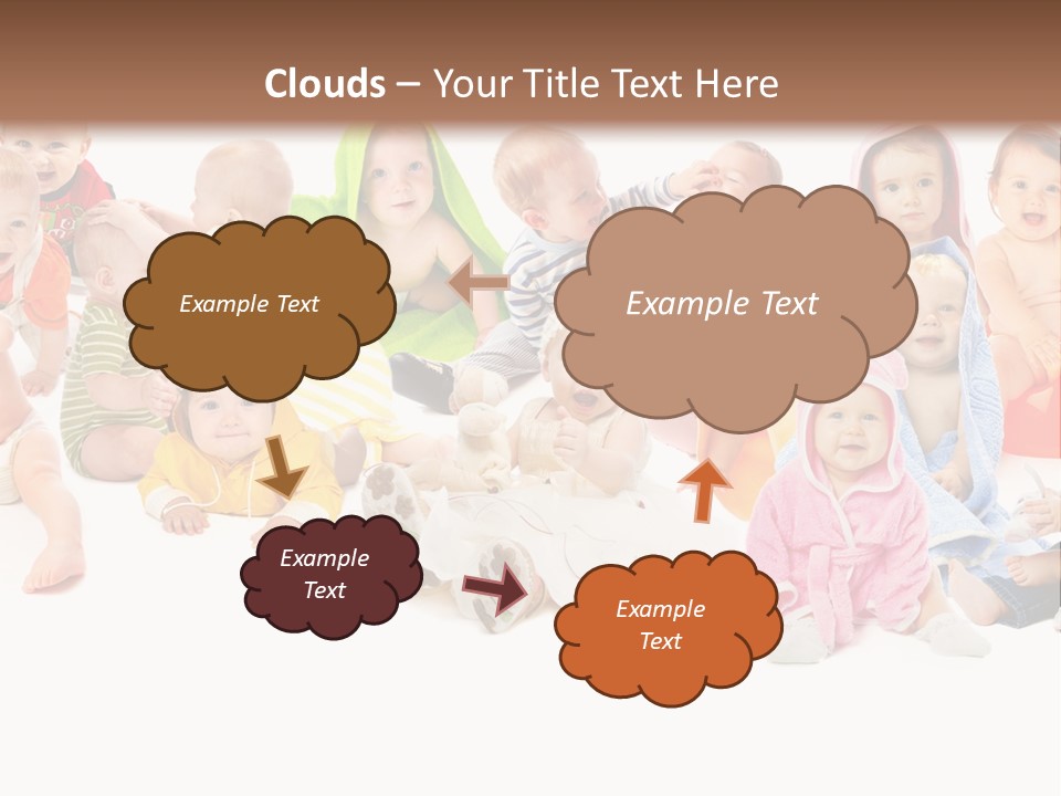 Happy Beautiful Team PowerPoint Template
