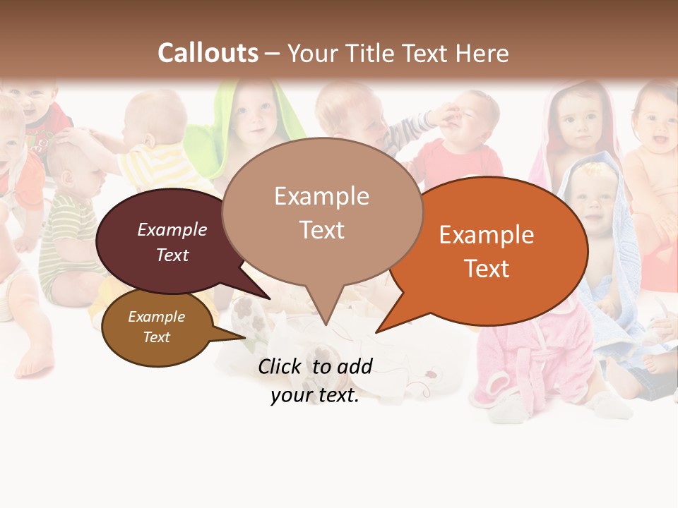 Happy Beautiful Team PowerPoint Template