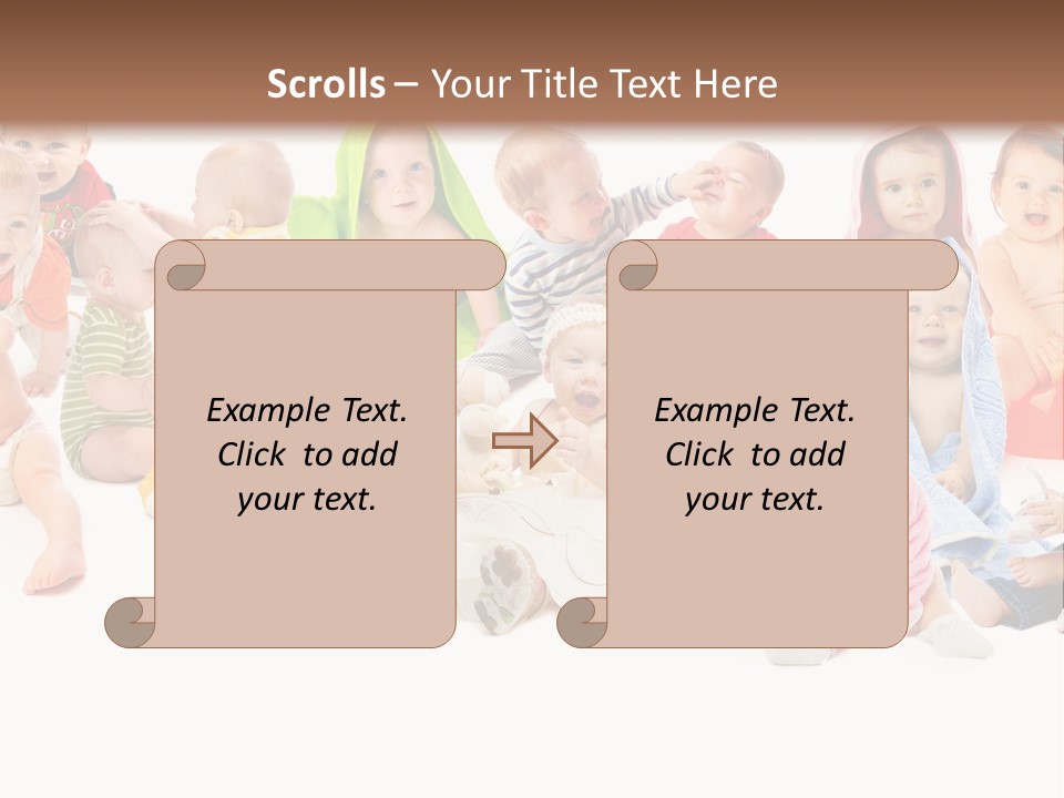 Happy Beautiful Team PowerPoint Template