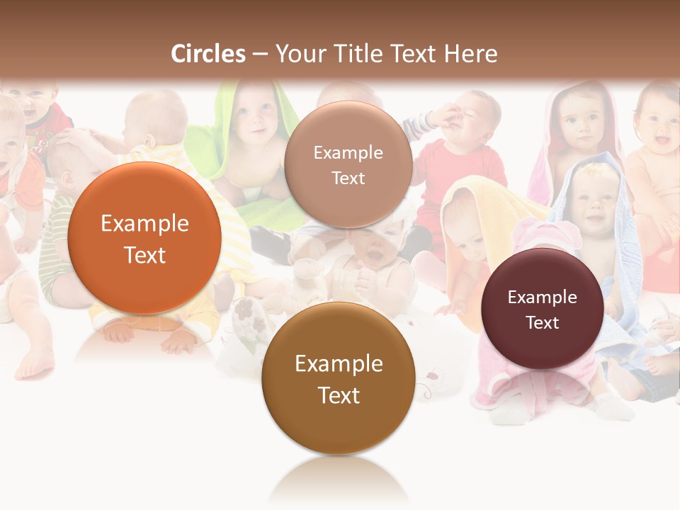 Happy Beautiful Team PowerPoint Template