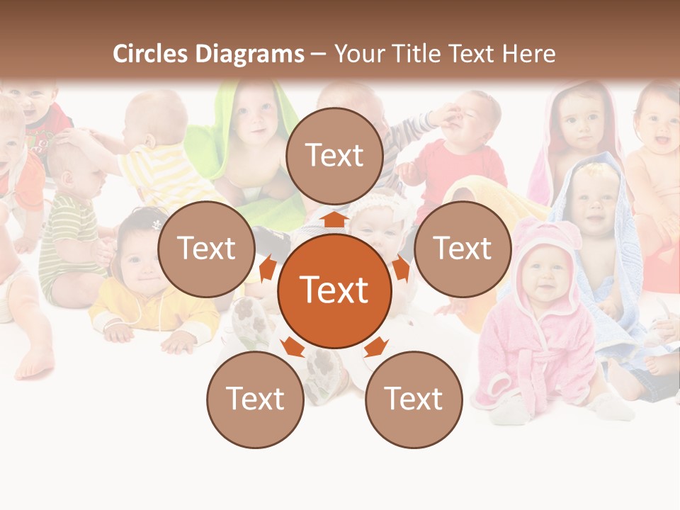 Happy Beautiful Team PowerPoint Template