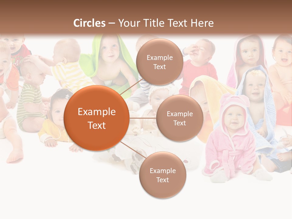 Happy Beautiful Team PowerPoint Template