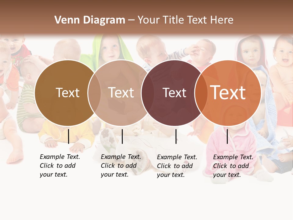 Happy Beautiful Team PowerPoint Template