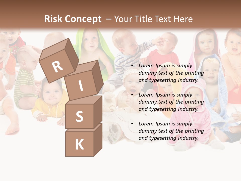 Happy Beautiful Team PowerPoint Template