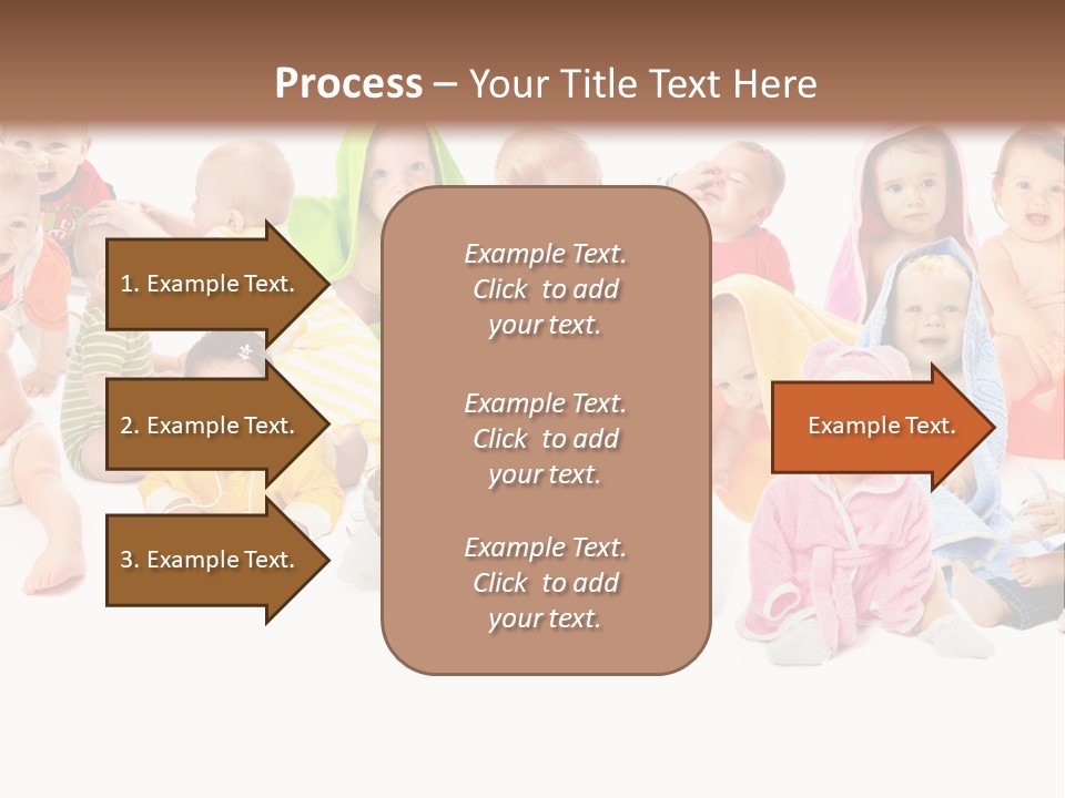 Happy Beautiful Team PowerPoint Template