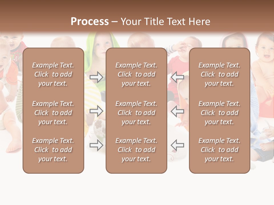 Happy Beautiful Team PowerPoint Template