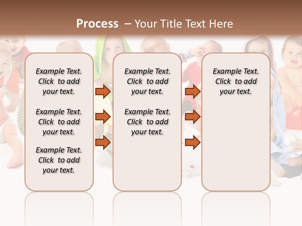 Happy Beautiful Team PowerPoint Template