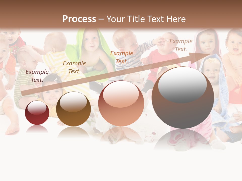 Happy Beautiful Team PowerPoint Template