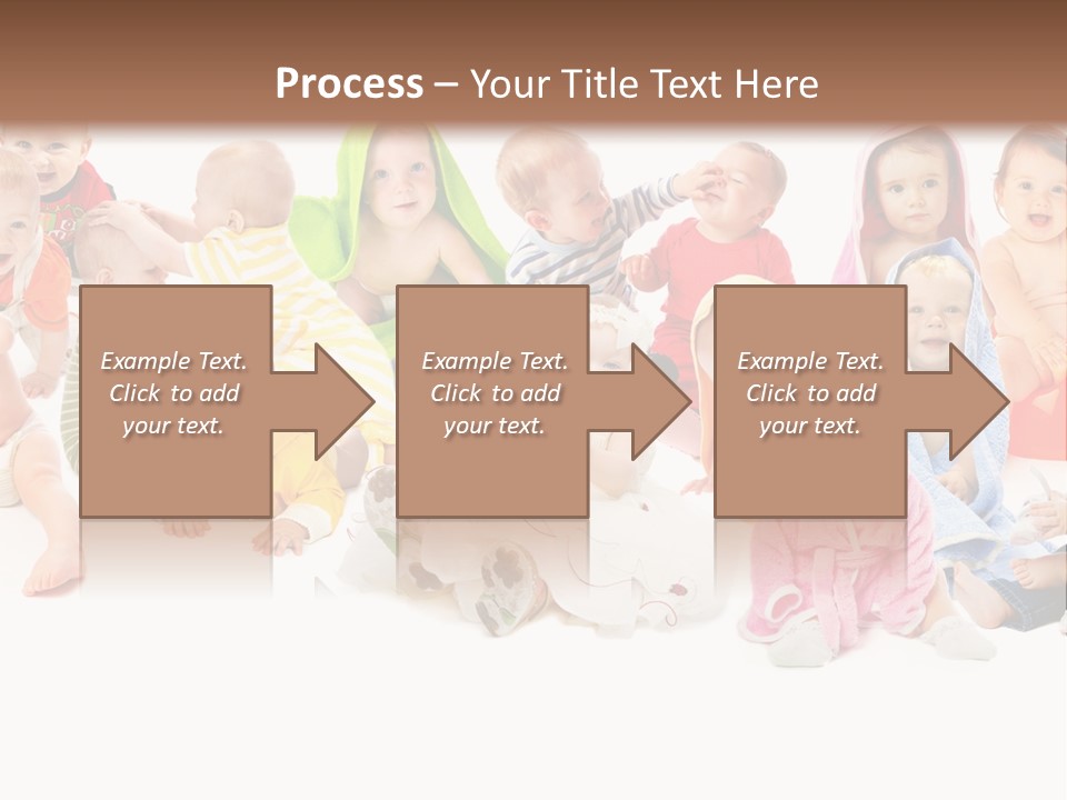 Happy Beautiful Team PowerPoint Template