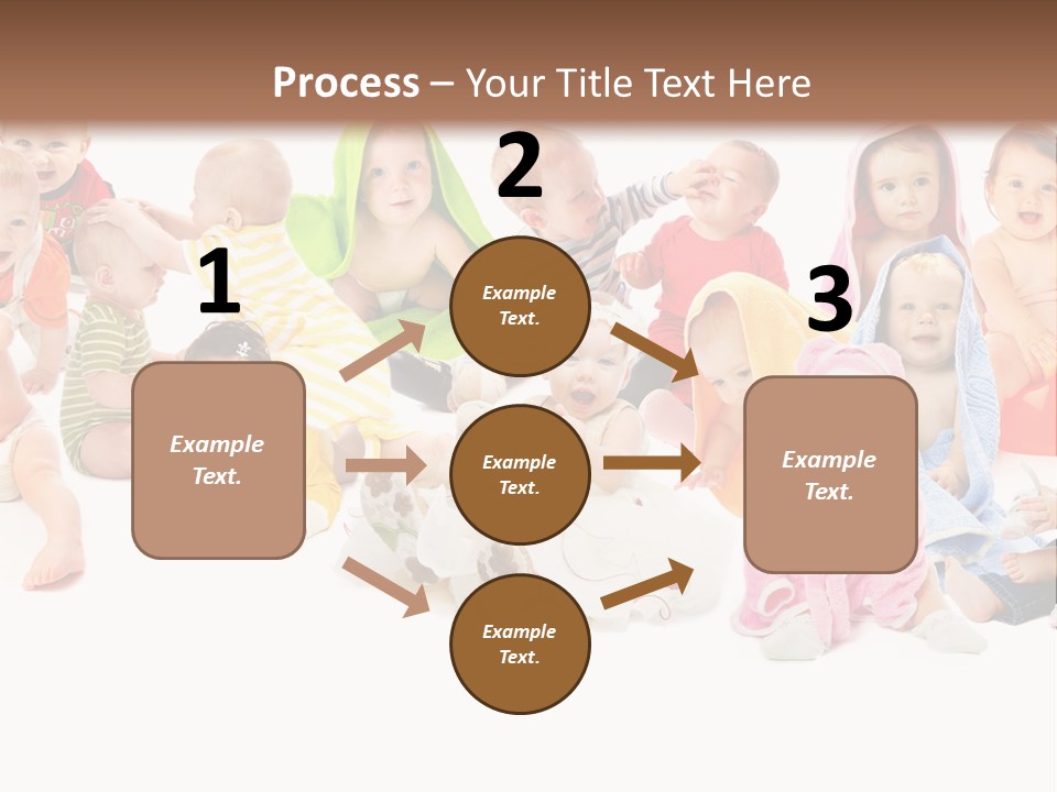 Happy Beautiful Team PowerPoint Template