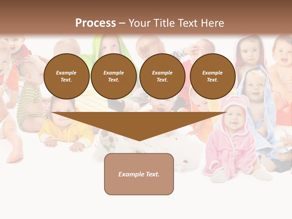Happy Beautiful Team PowerPoint Template