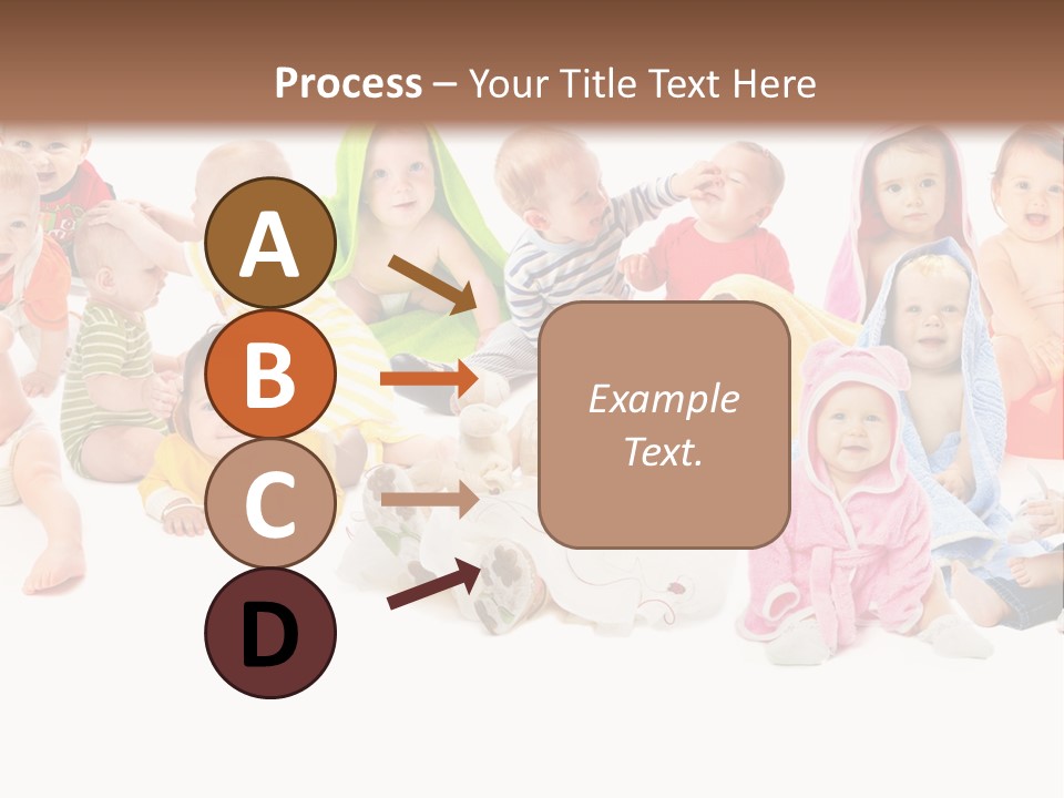 Happy Beautiful Team PowerPoint Template