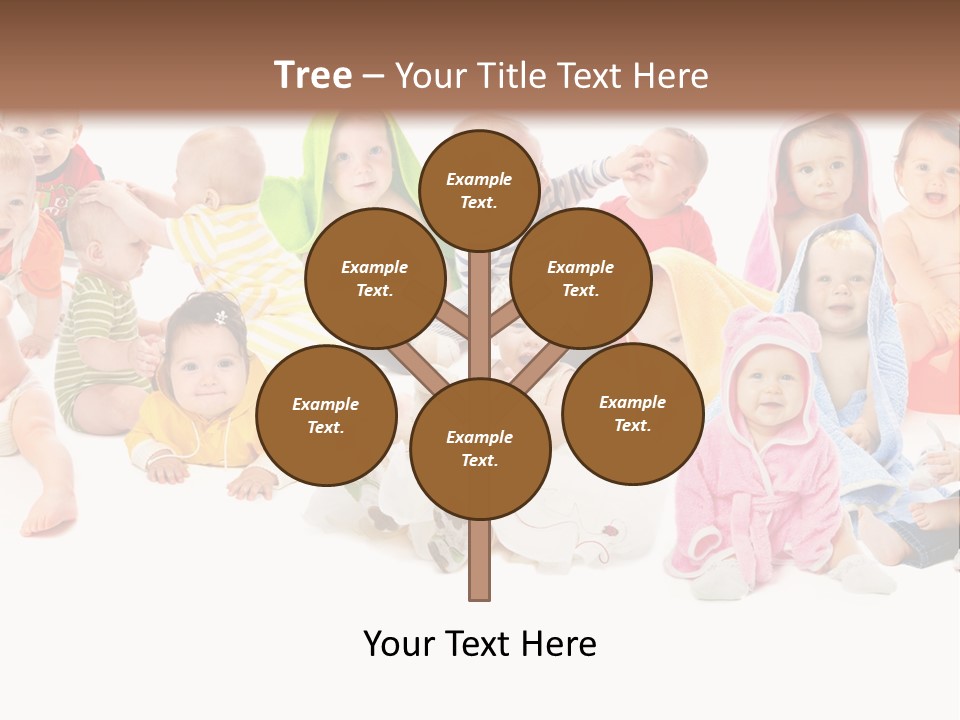 Happy Beautiful Team PowerPoint Template