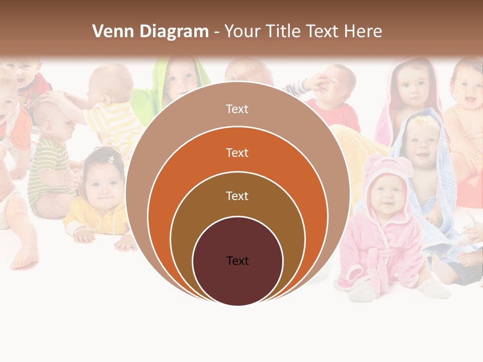 Happy Beautiful Team PowerPoint Template