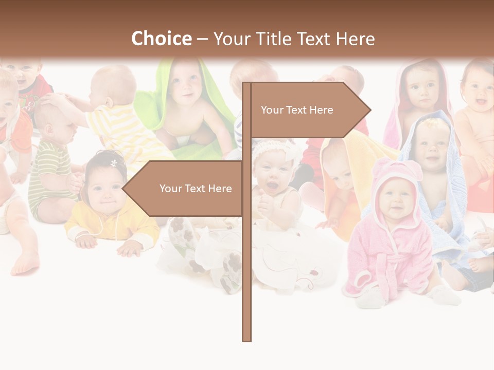 Happy Beautiful Team PowerPoint Template