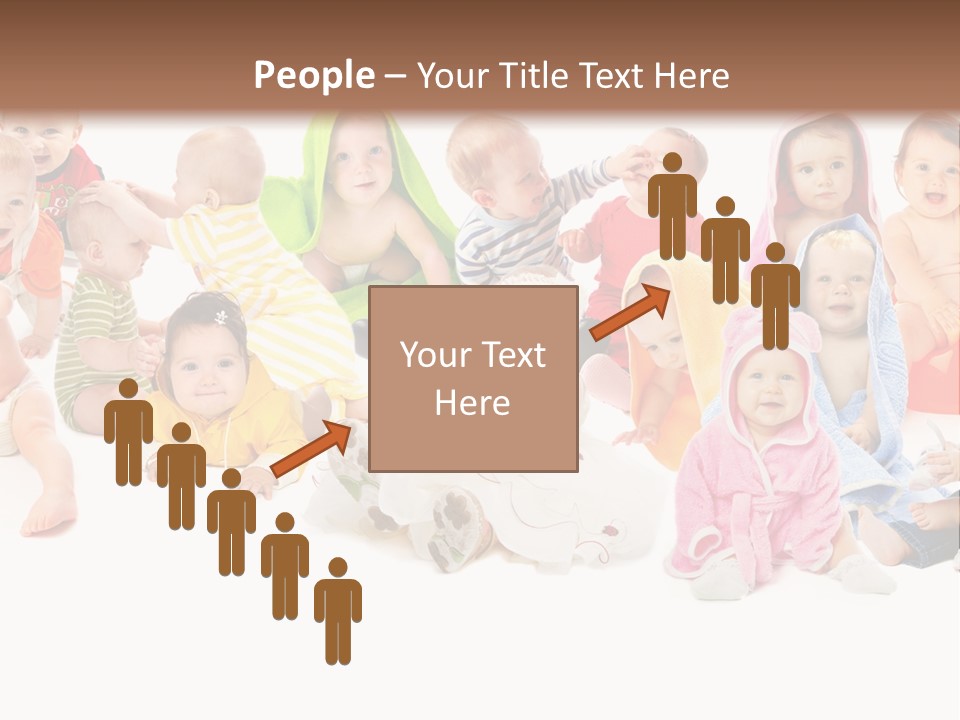 Happy Beautiful Team PowerPoint Template