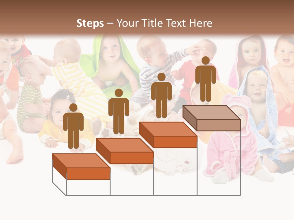 Happy Beautiful Team PowerPoint Template