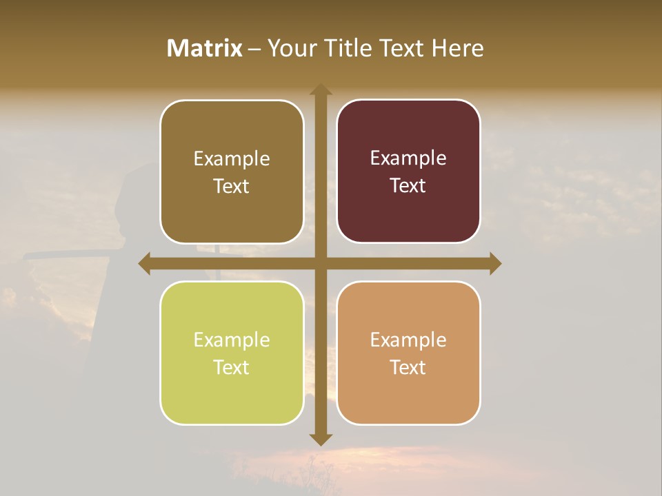 Katana Body Isolated PowerPoint Template