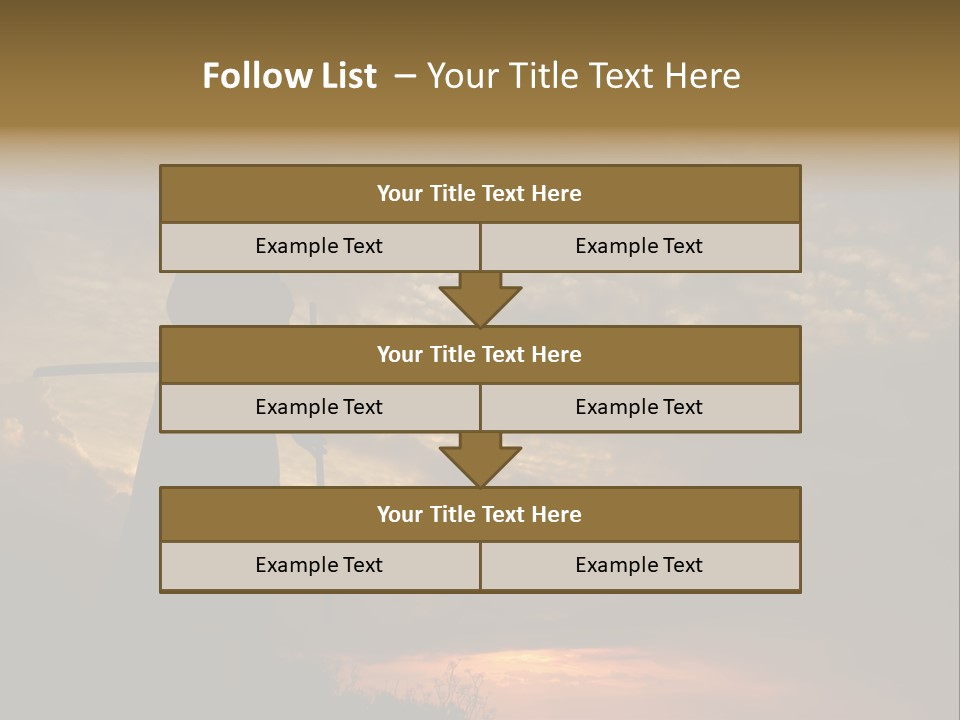 Katana Body Isolated PowerPoint Template