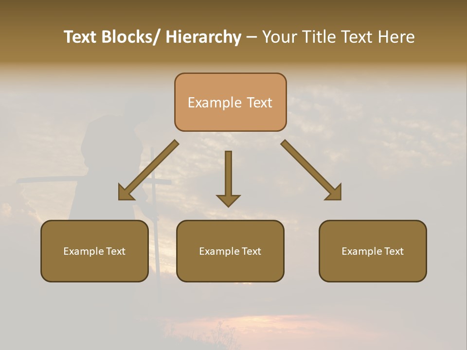 Katana Body Isolated PowerPoint Template