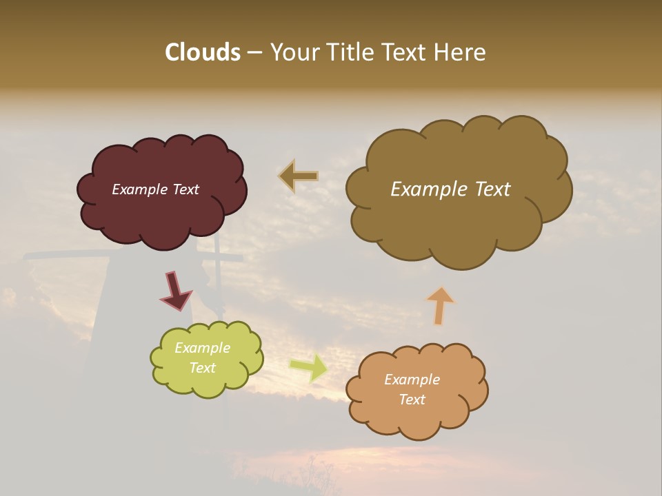 Katana Body Isolated PowerPoint Template