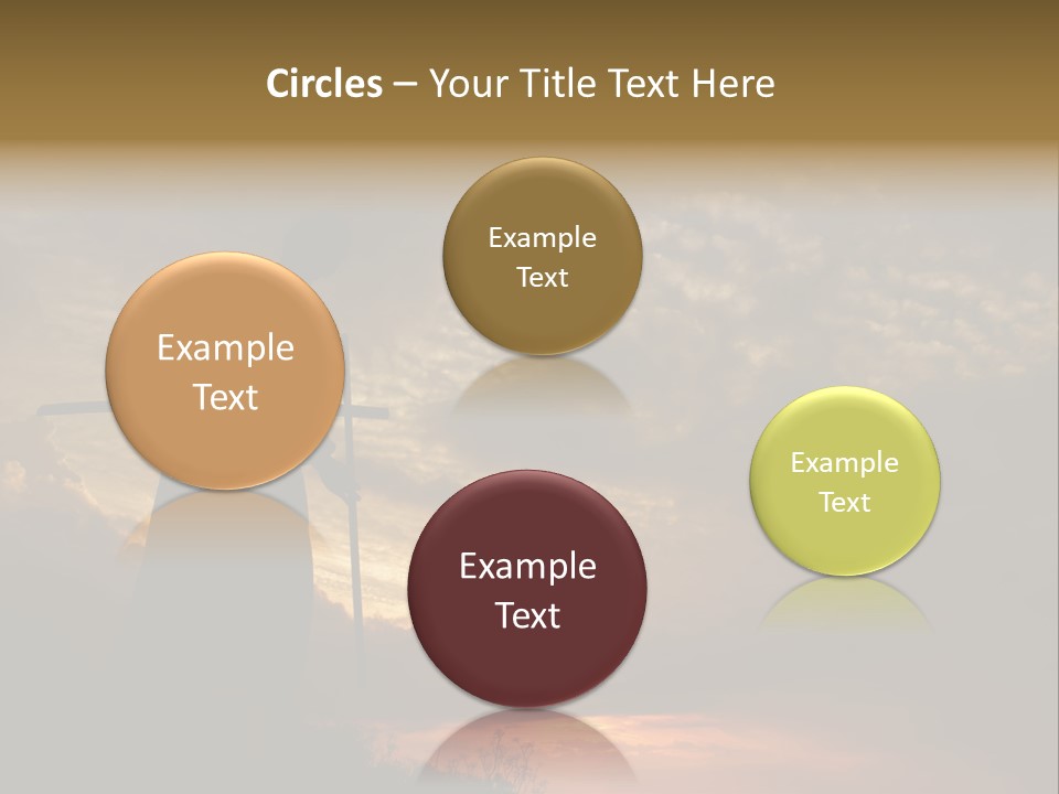 Katana Body Isolated PowerPoint Template