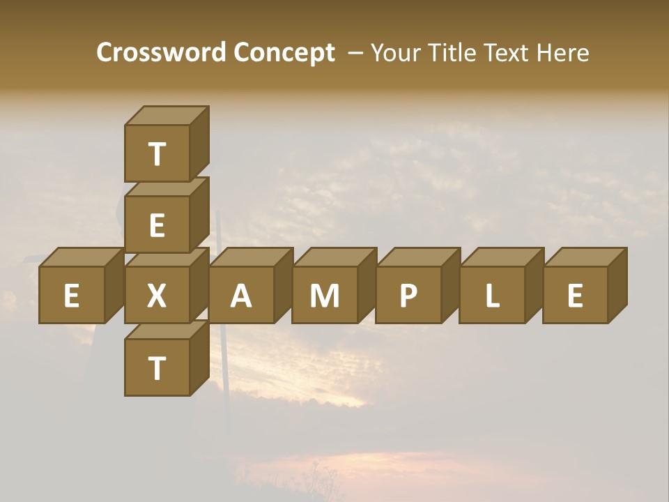 Katana Body Isolated PowerPoint Template