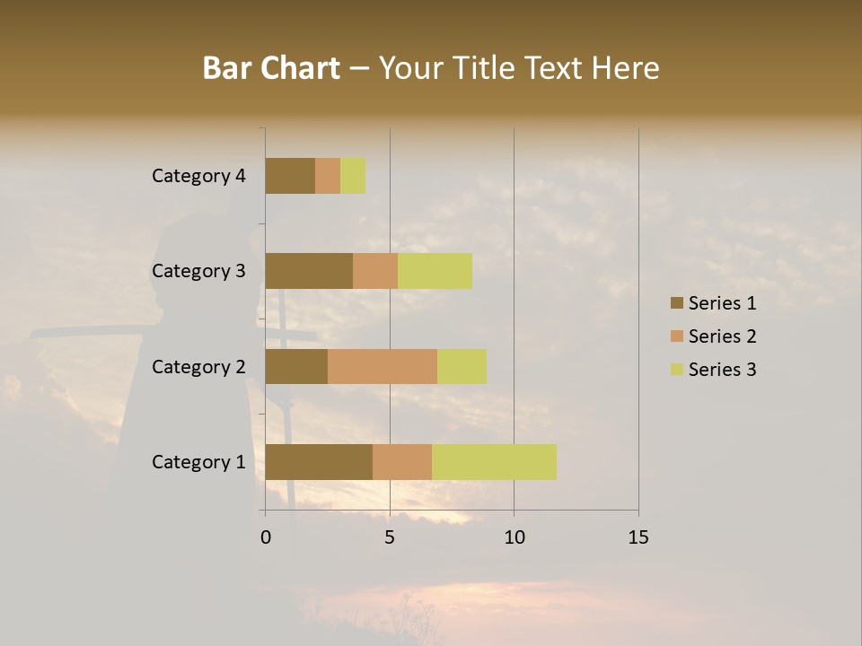 Katana Body Isolated PowerPoint Template