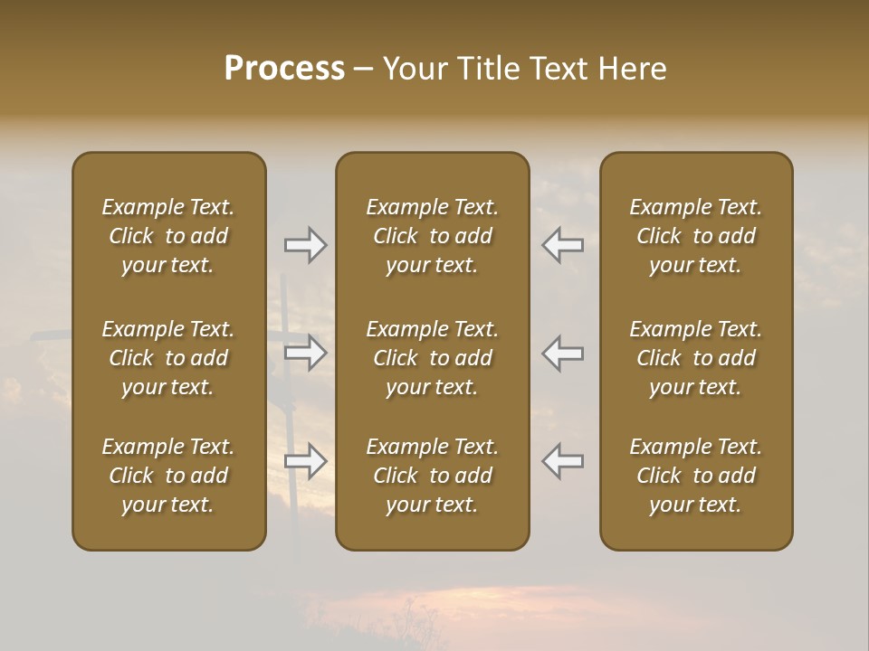 Katana Body Isolated PowerPoint Template