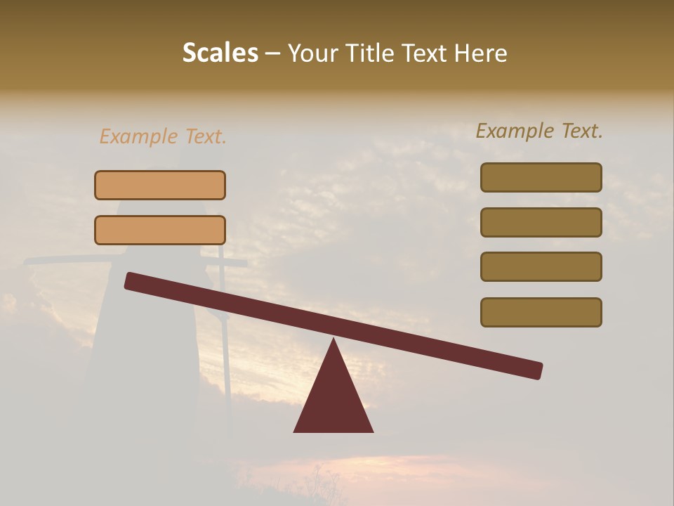 Katana Body Isolated PowerPoint Template