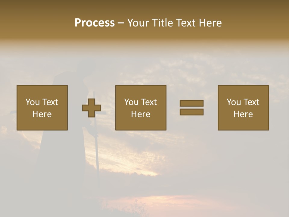 Katana Body Isolated PowerPoint Template