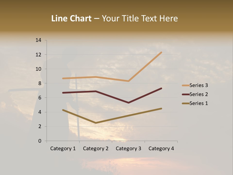 Katana Body Isolated PowerPoint Template