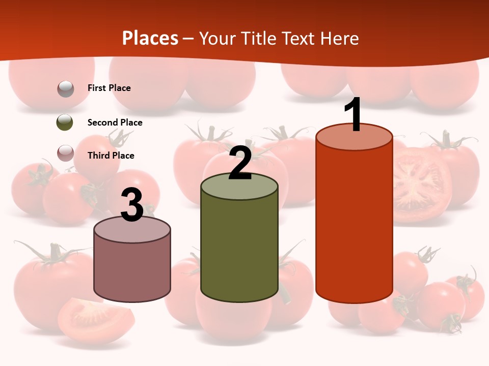 Organic Ingredient Produce PowerPoint Template