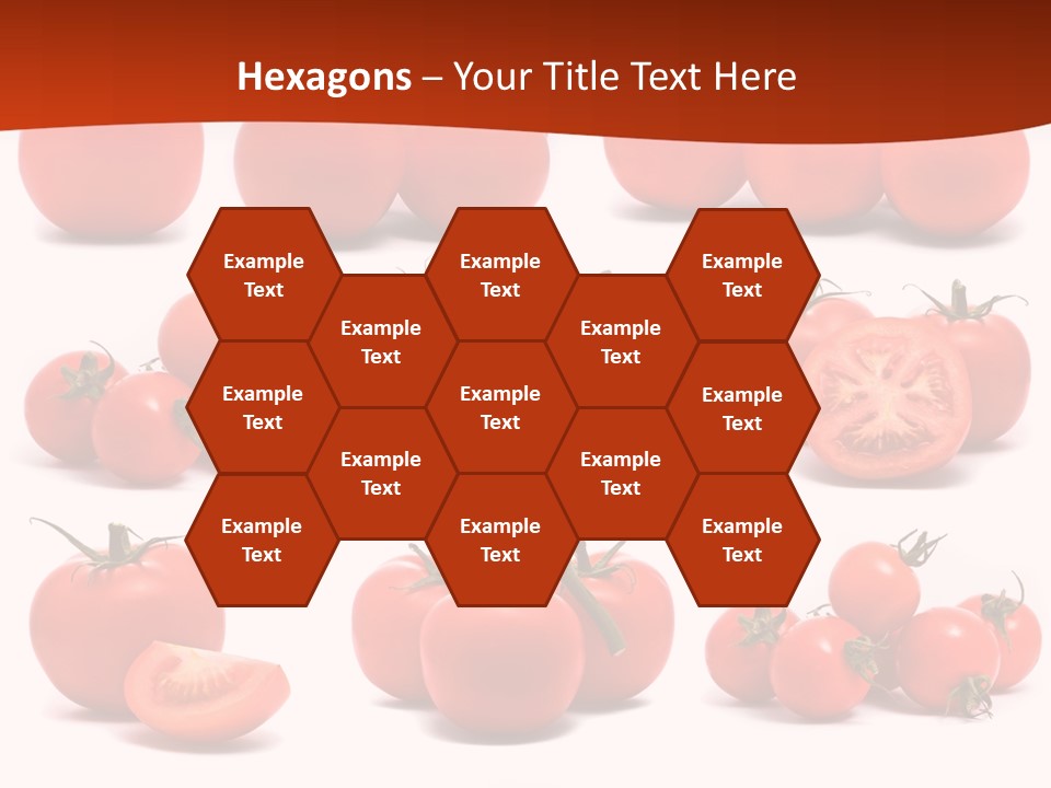 Organic Ingredient Produce PowerPoint Template