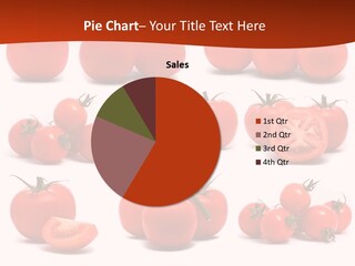 Organic Ingredient Produce PowerPoint Template