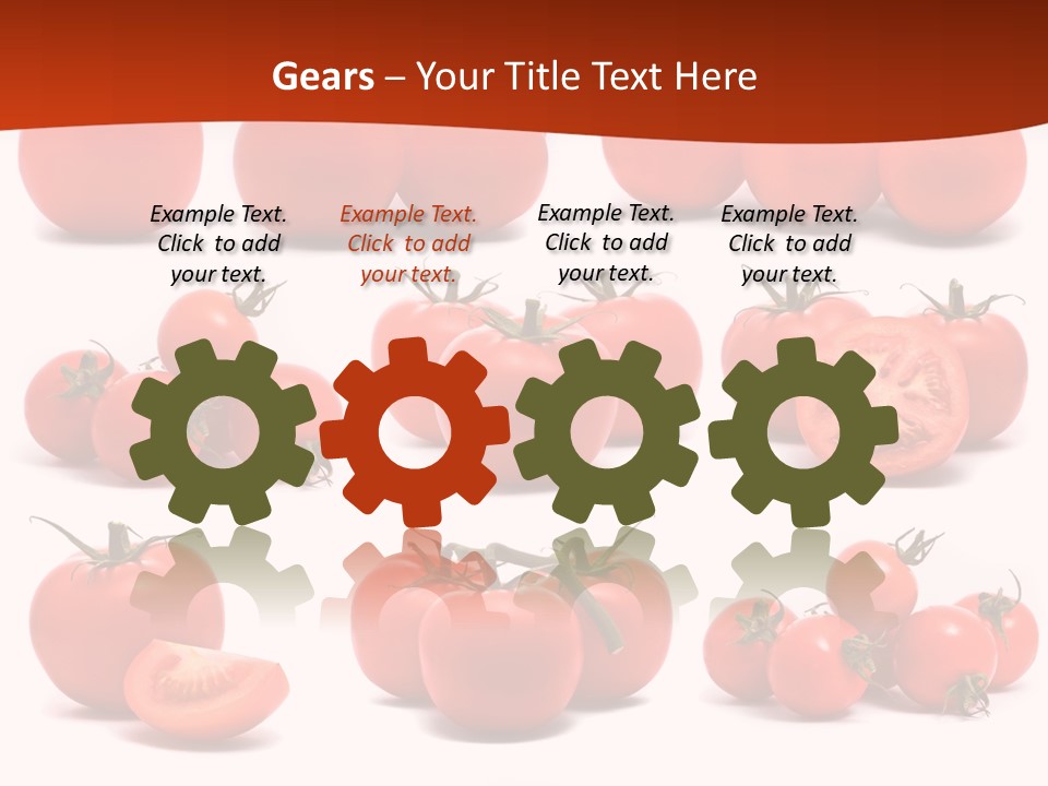 Organic Ingredient Produce PowerPoint Template