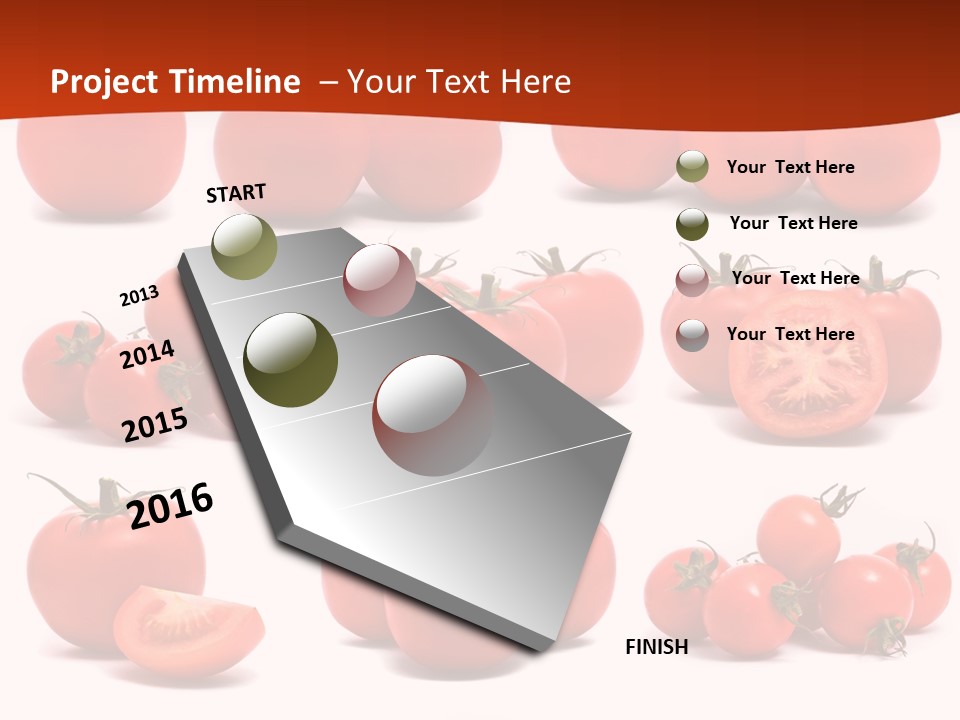 Organic Ingredient Produce PowerPoint Template