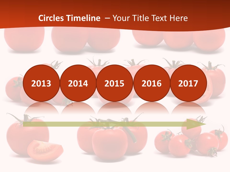 Organic Ingredient Produce PowerPoint Template