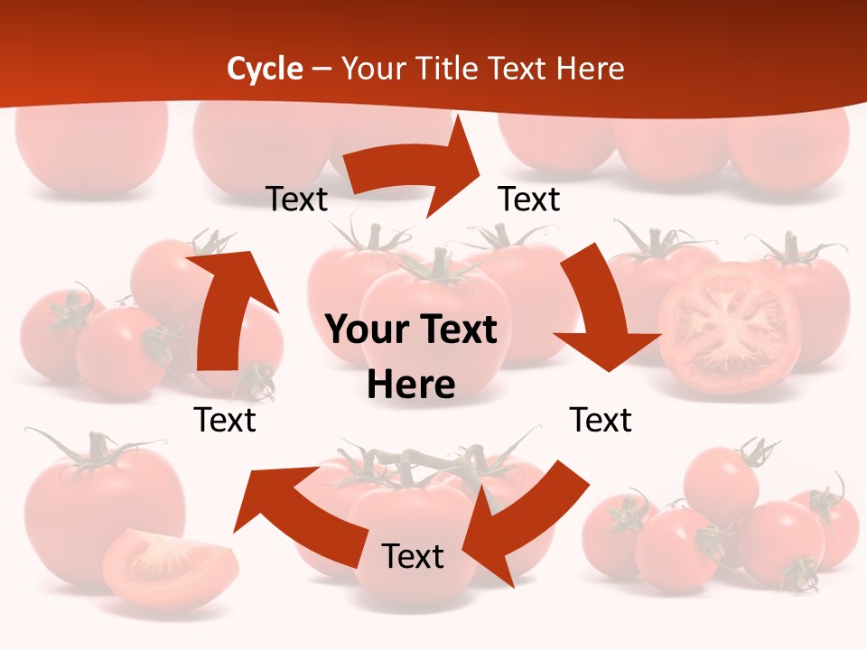 Organic Ingredient Produce PowerPoint Template